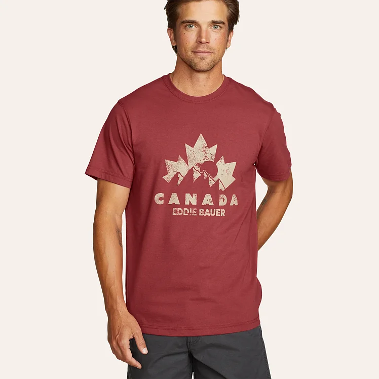Men's EB Canada Maple Leaf  T-Shirt
