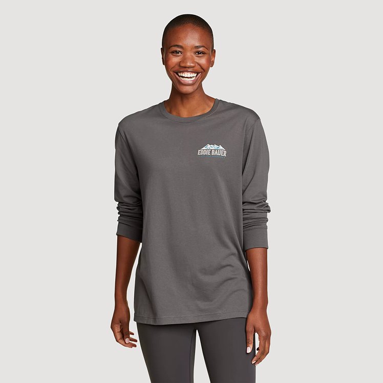 Eb Mt. Rainier Graphic Long-sleeve Graphic T-shirt | Eddie Bauer