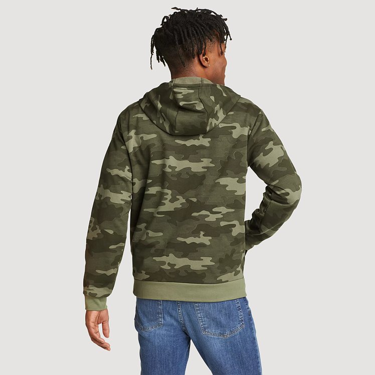 Camp Fleece Graphic Full-zip Hoodie - Fishing Outfitters | Eddie Bauer