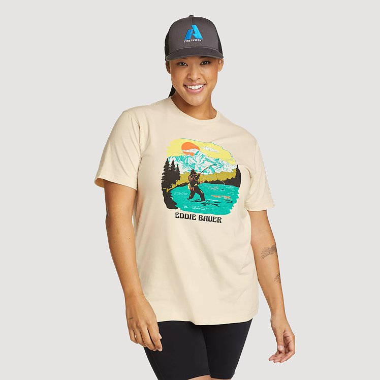 Squatch Fisherman Graphic T-shirt | Eddie Bauer