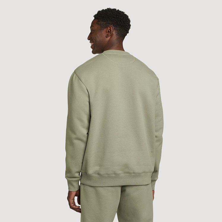 Eb Signature Fleece Crew Sweatshirt | Eddie Bauer