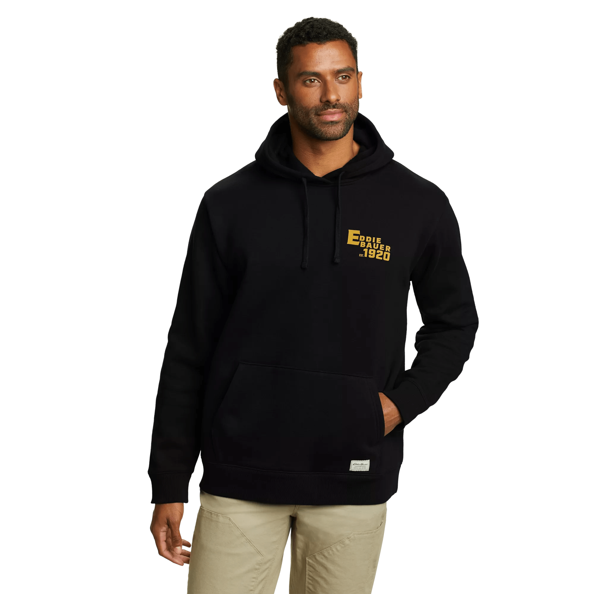 EB Signature Logo Graphic Hoodie - Rugged