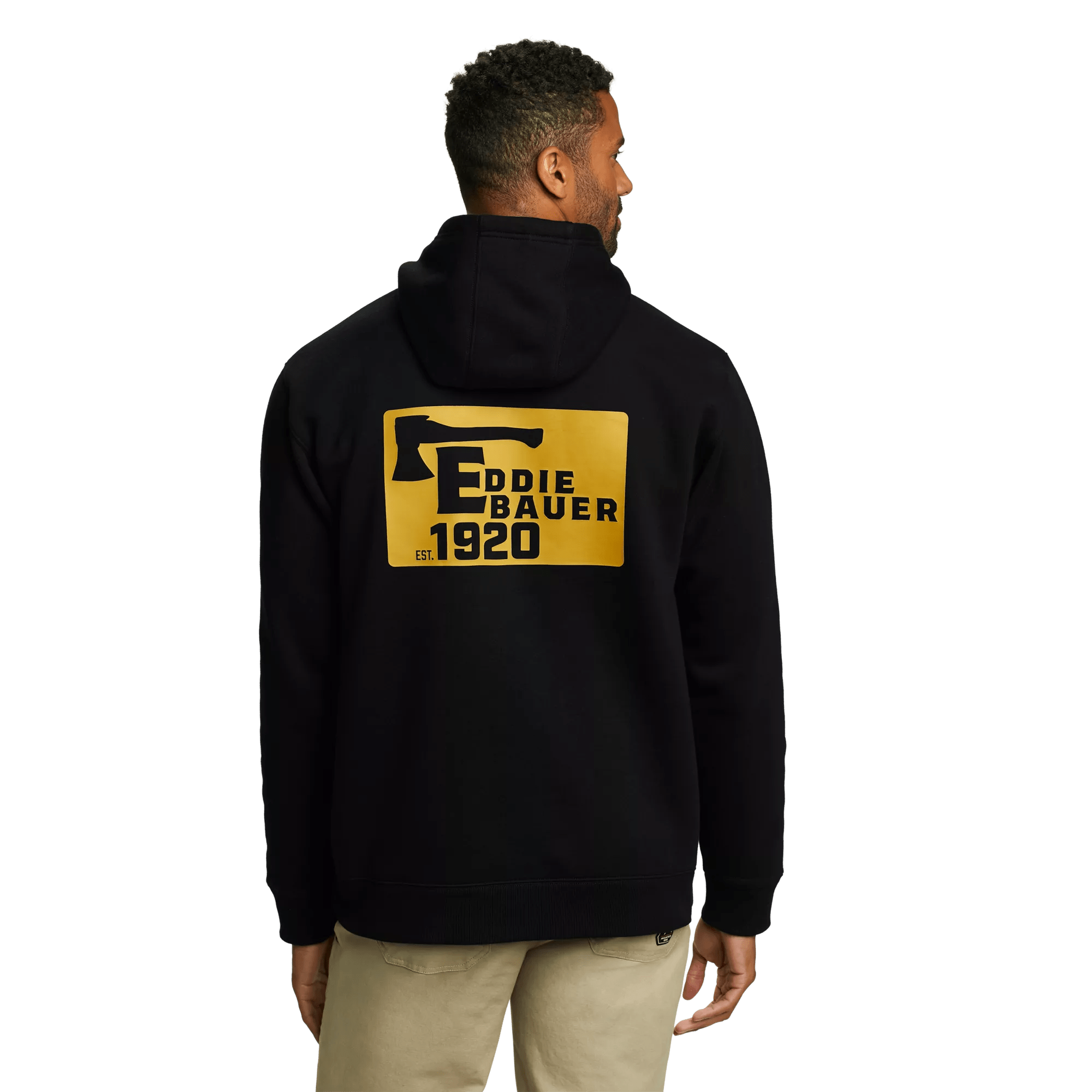 EB Signature Logo Graphic Hoodie - Rugged