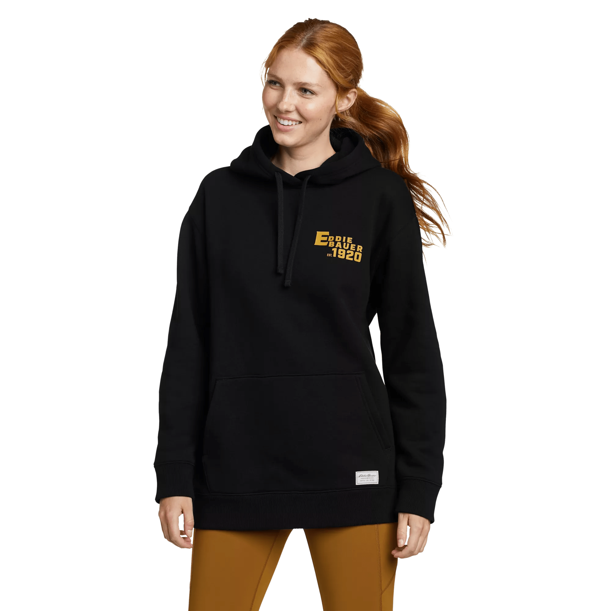 EB Signature Logo Graphic Hoodie - Rugged