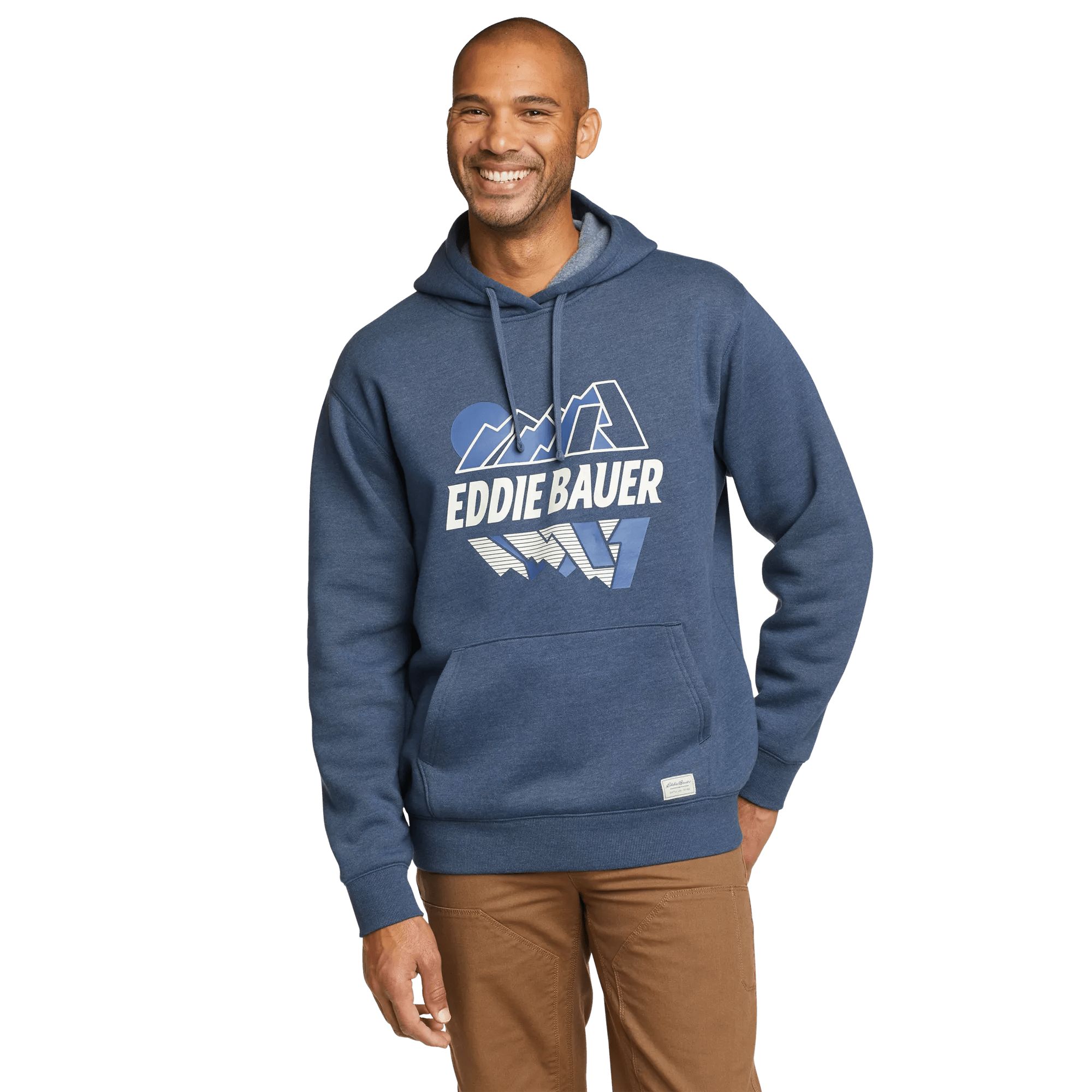 EB Signature Logo Graphic Hoodie - Mountains