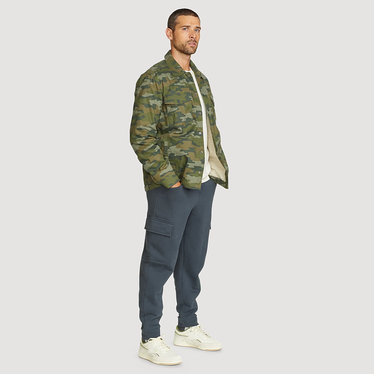 Men's Eb Signature Fleece Cargo Pants | Eddie Bauer