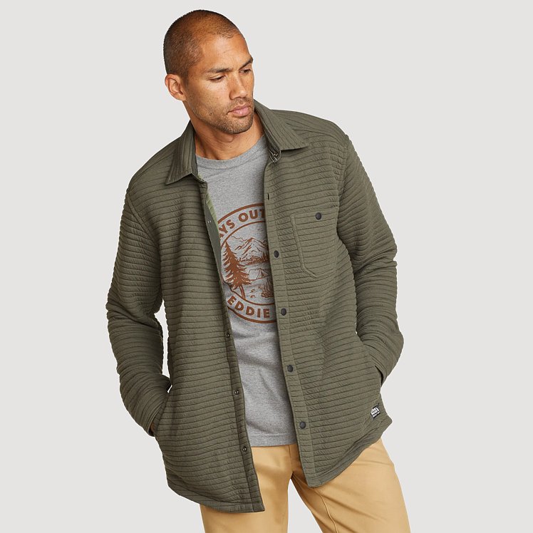Men's Crested Peak Shirt Jacket