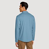 Men's Baja Long-Sleeve Knit Button-Up Shirt