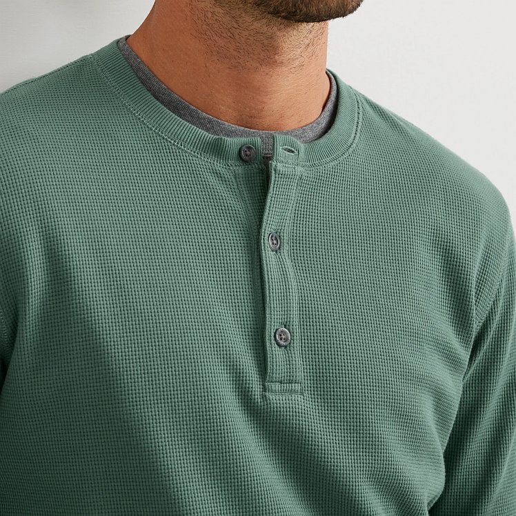 Men's Eddie's Favorite Thermal Henley