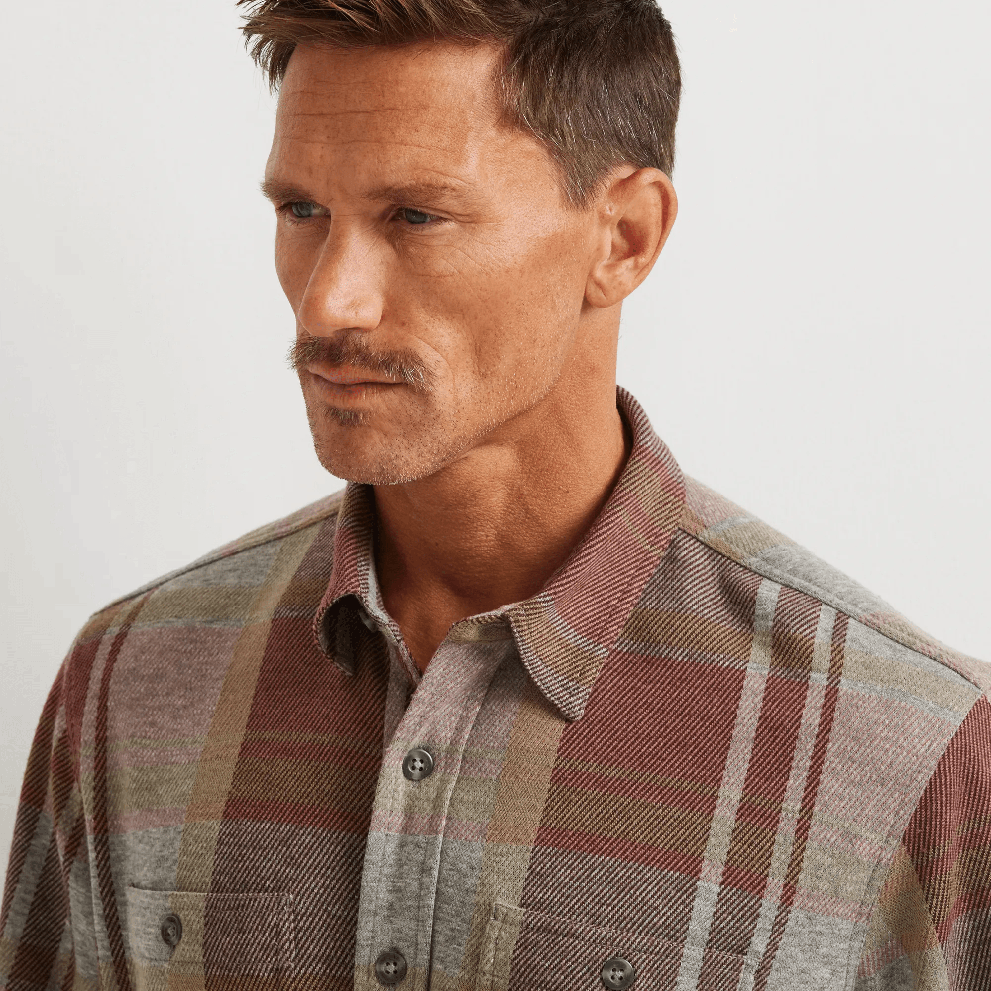 Soft Knit Button Down Shirt