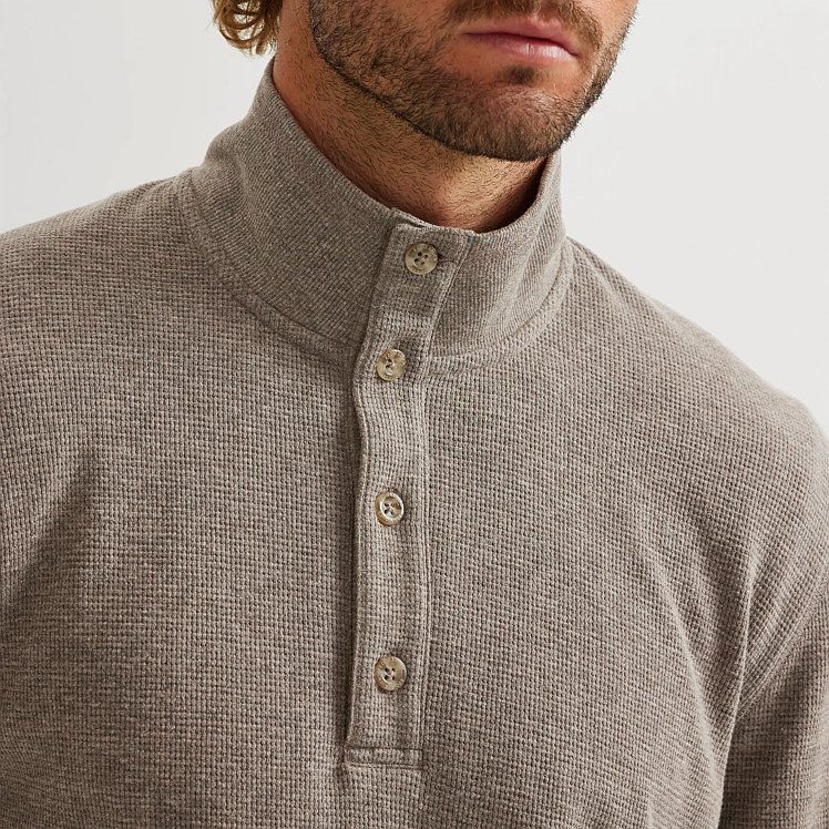 Men's Eddie's Favorite Thermal Pullover Mockneck