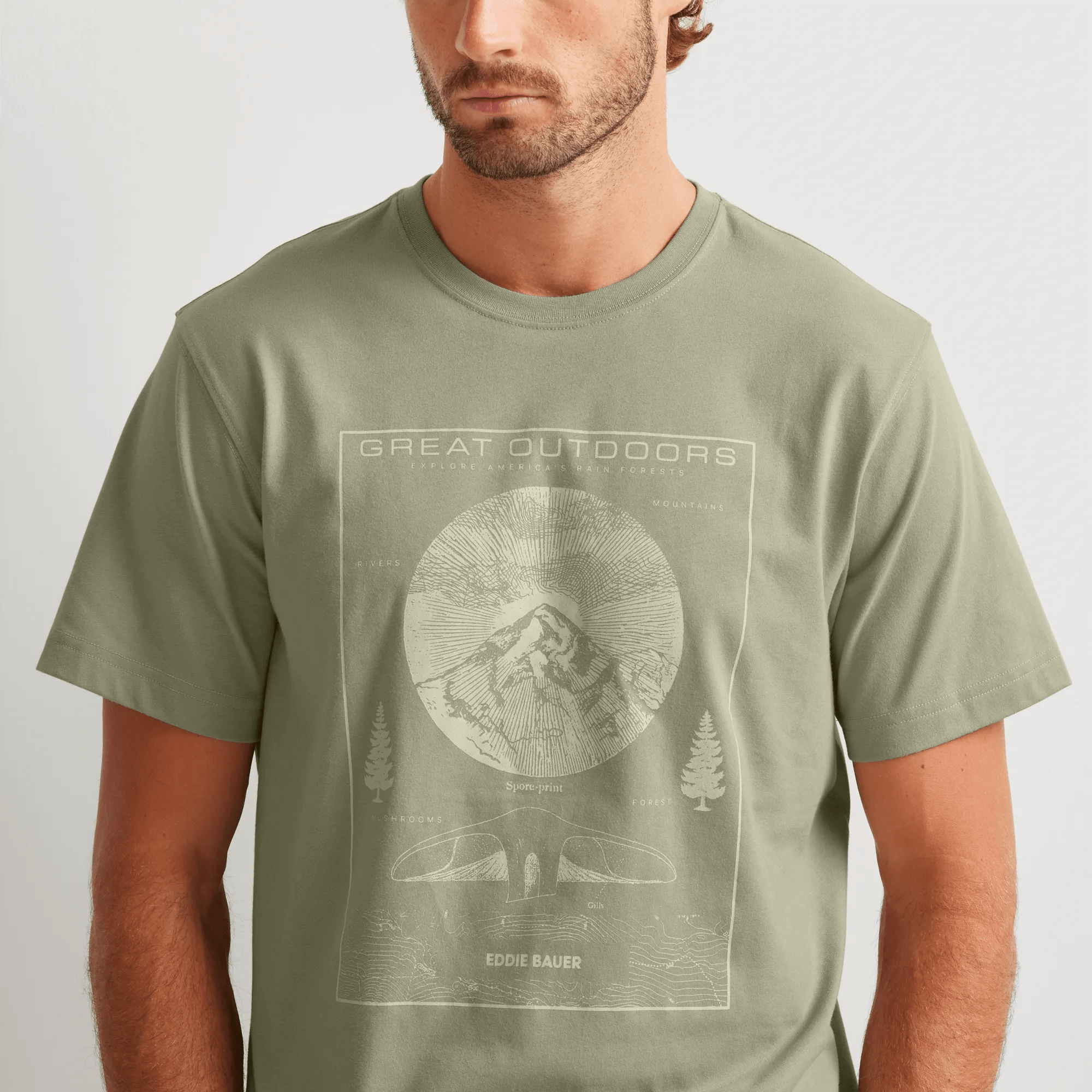 Graphic T-Shirt - Woodgrain Range