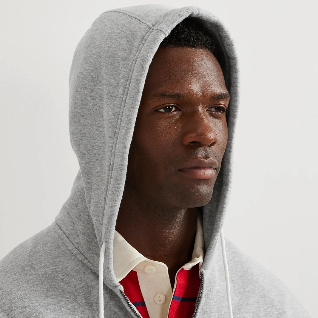 Men's Vintage Soft Full-Zip Sweatshirt