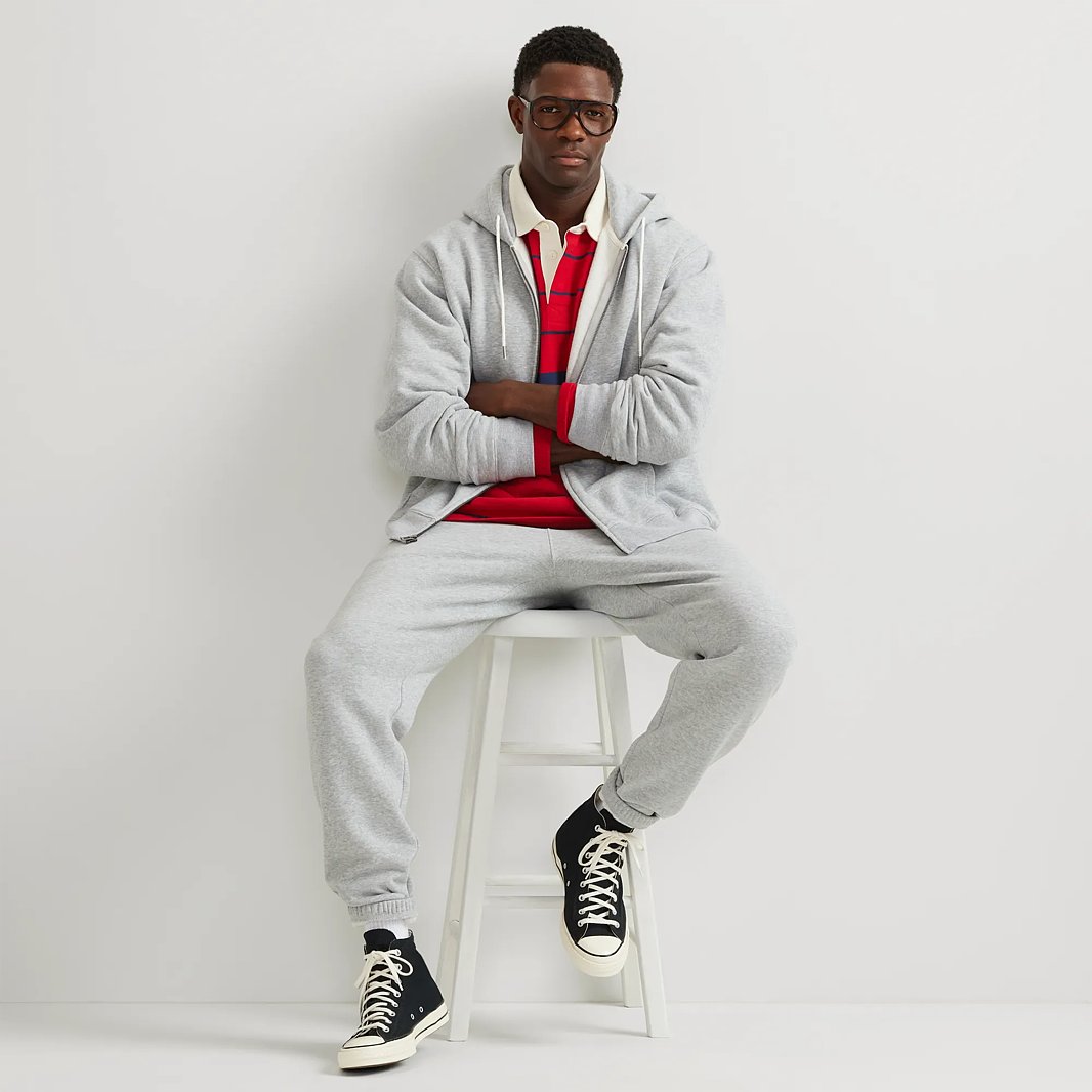 Men's Vintage Soft Full-Zip Sweatshirt