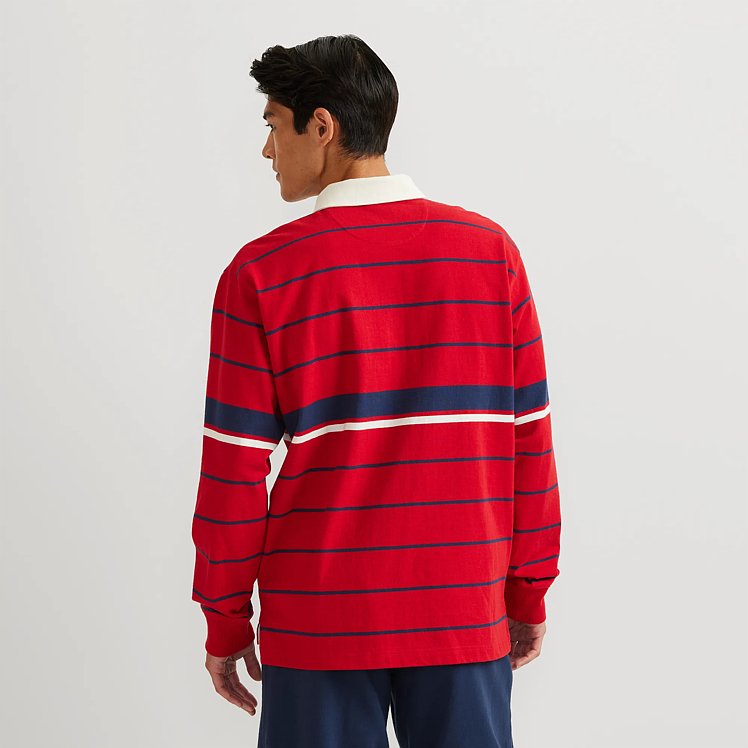 Men's Striped Rugby Shirt