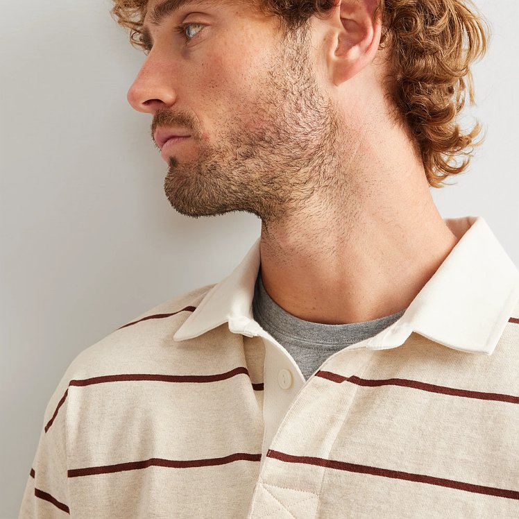 Men's Striped Rugby Shirt