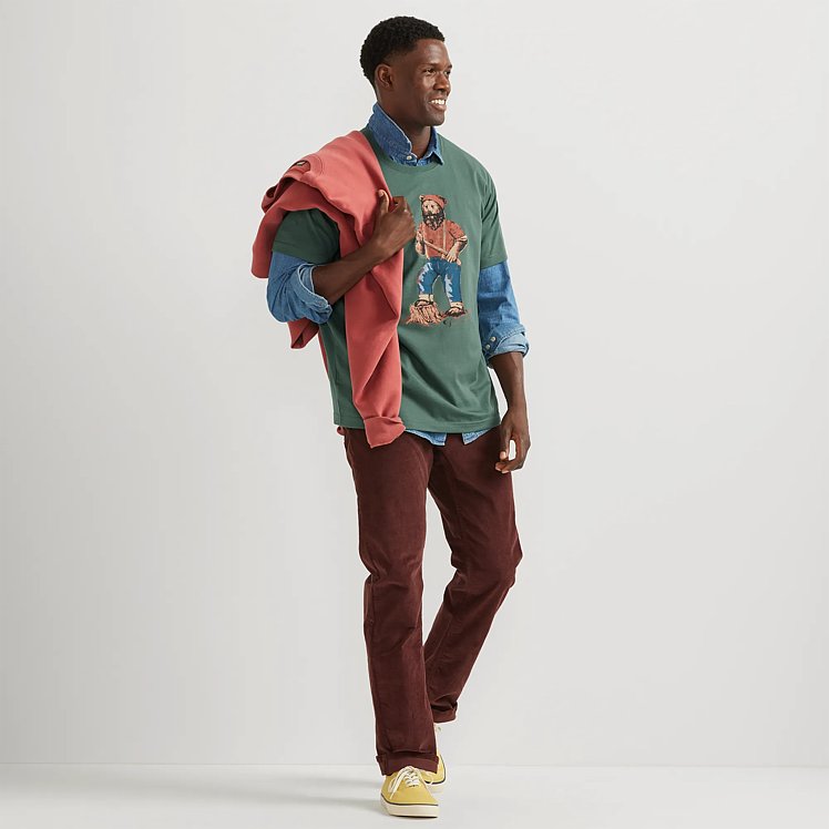 Graphic T-shirt - Lumberjack Bear | Eddie Bauer