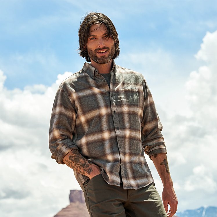 Men's Eddie's Favorite Classic Fit Flannel - Pattern | Eddie