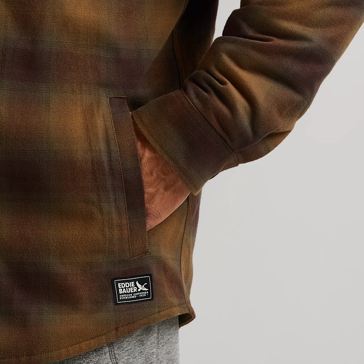 Men's Eddie's Favorite Faux Shearling-lined Flannel Shirt