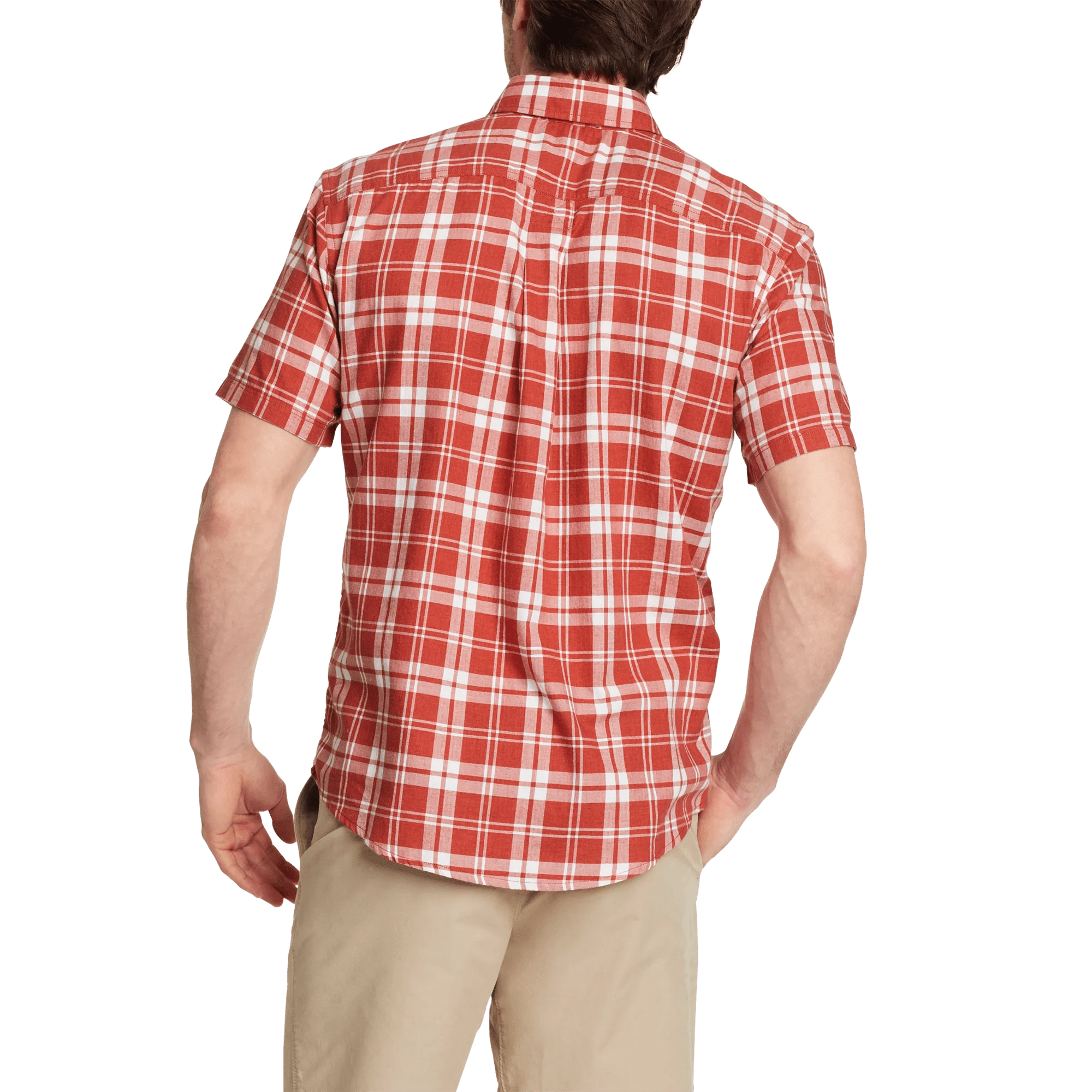 Tidelands Short-Sleeve Yarn-Dyed Textured Shirt
