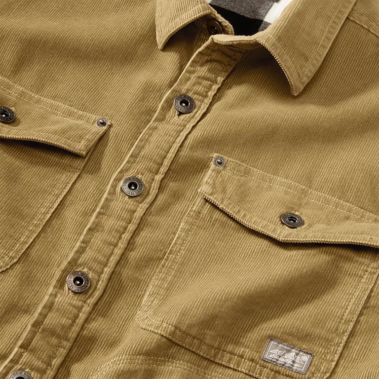 Men s Faultline Corduroy Shirt Jacket