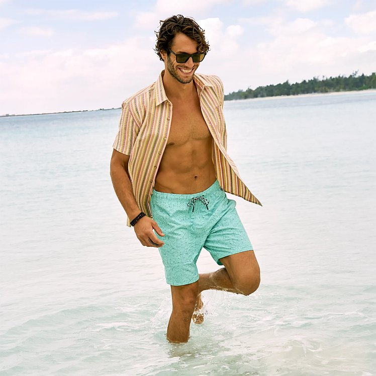 Men's Camano Seersucker Shirt