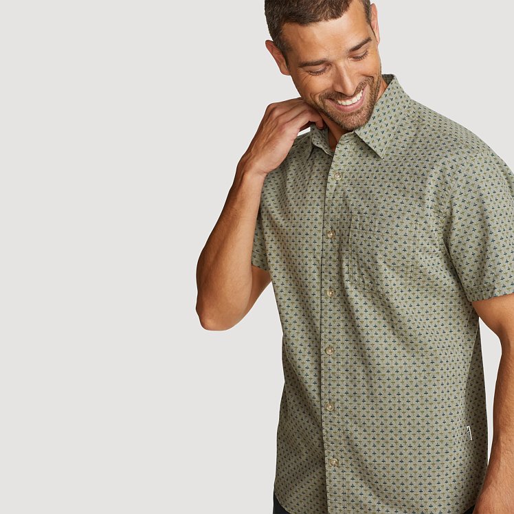 Men's Short-Sleeve Camano Shirt - Print