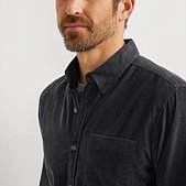 Men's Corduroy Long-Sleeve Shirt