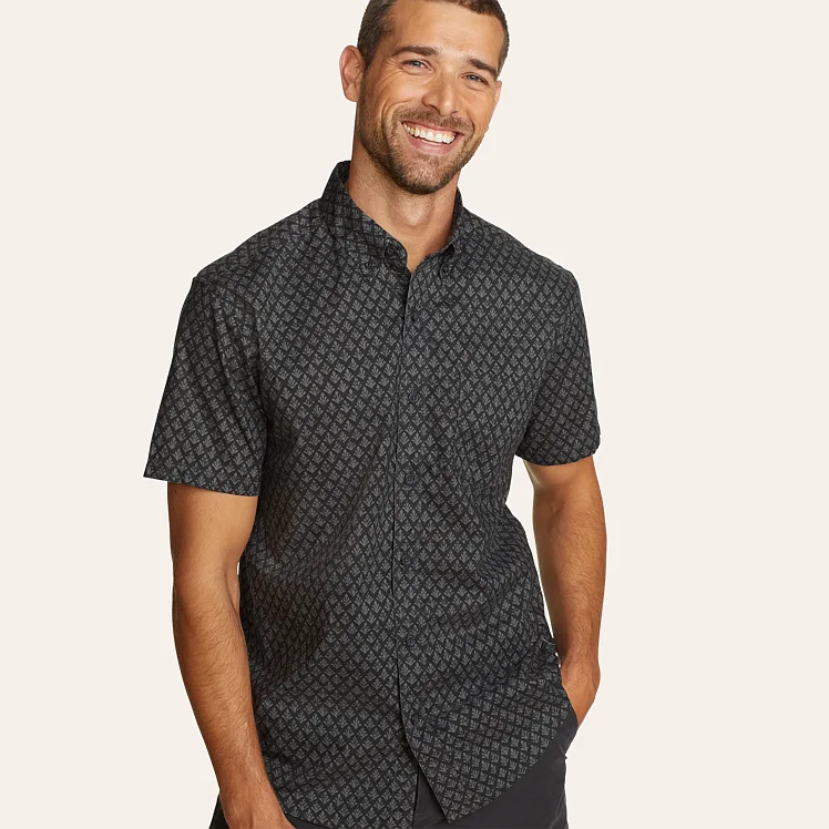 Men's Baja Short-Sleeve Shirt - Print