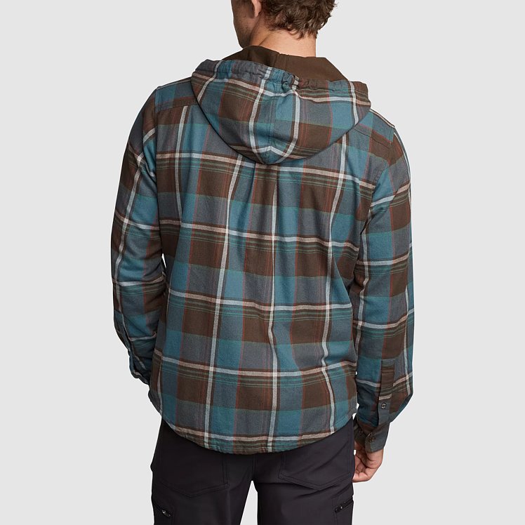 Men s Eddie s Favorite Flannel Hoodie Eddie Bauer