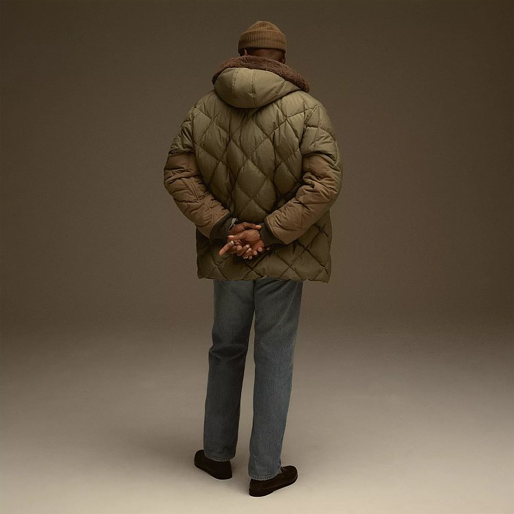 ☆Eddie Bauer☆ USA製 マッキーノダウンジャケット C-3803 ☆Eddie Bauer☆ USA製 マッキーノダウンジャケット C-3803