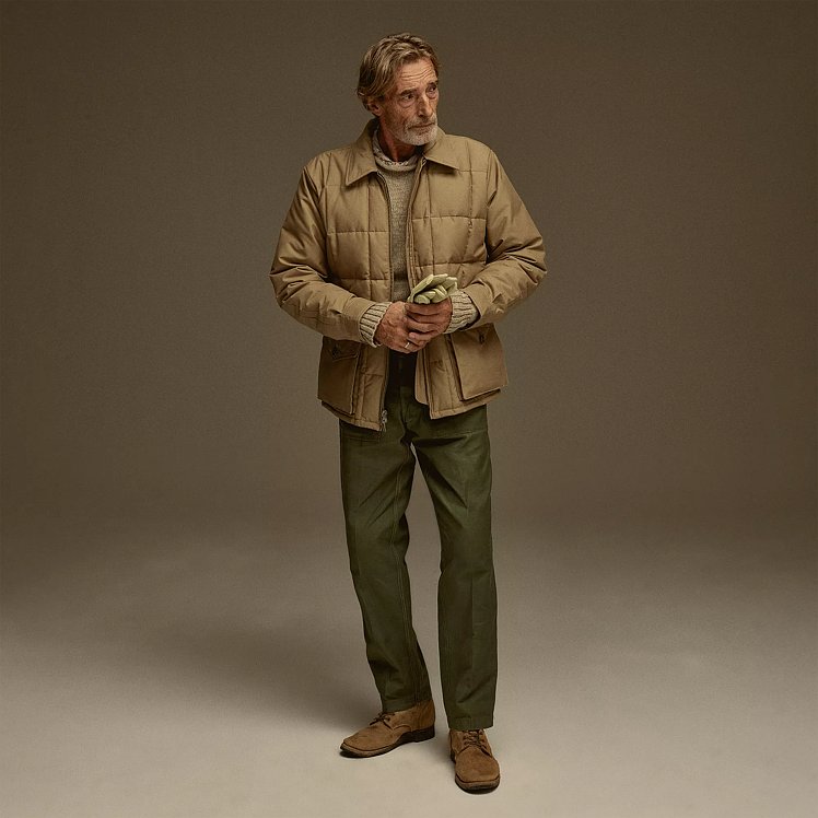 Eddie bauer khaki jacket discount