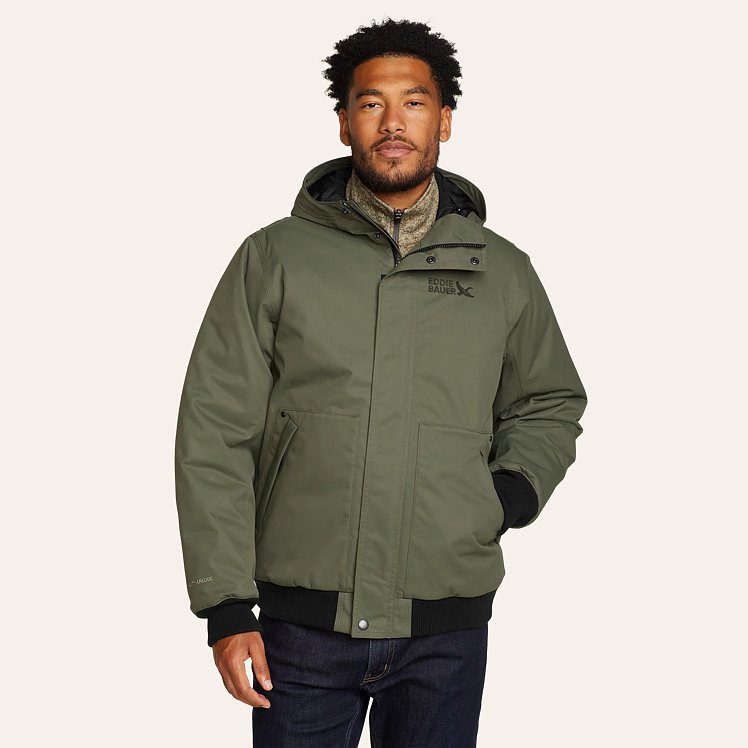 Eddie Bauer Men s Cabin Utility Insulated Jacket Spruce XXL Shop Gifts for Him