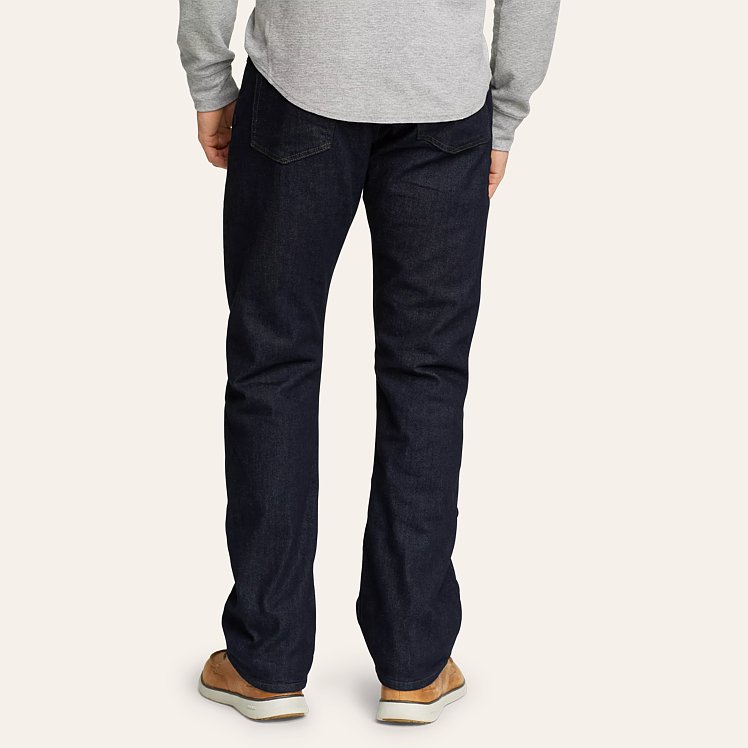 Men s Fleece Lined Flex Straight Jeans