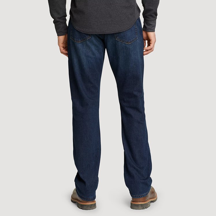 Men's Fleece-Lined Flex Straight Jeans