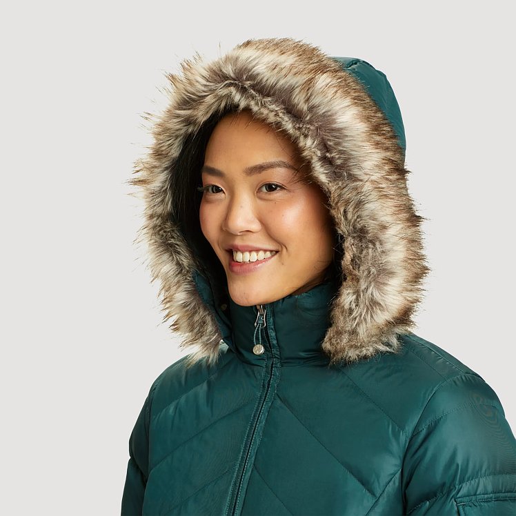 Women's Crystal Ridge Down Duffle Coat Eddie Bauer