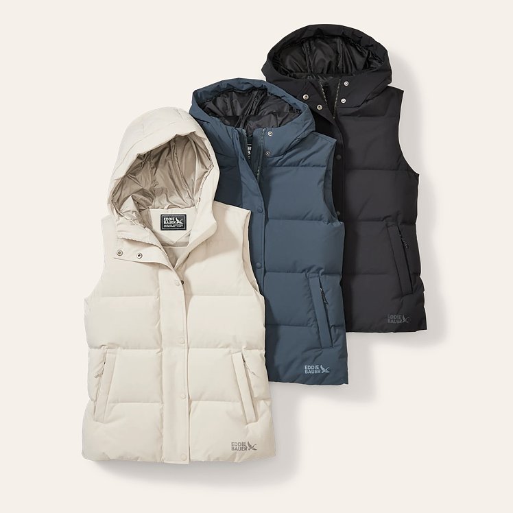 Women's Essential Down Vest | Eddie Bauer Women's Essential Down Vest | Eddie Bauer
