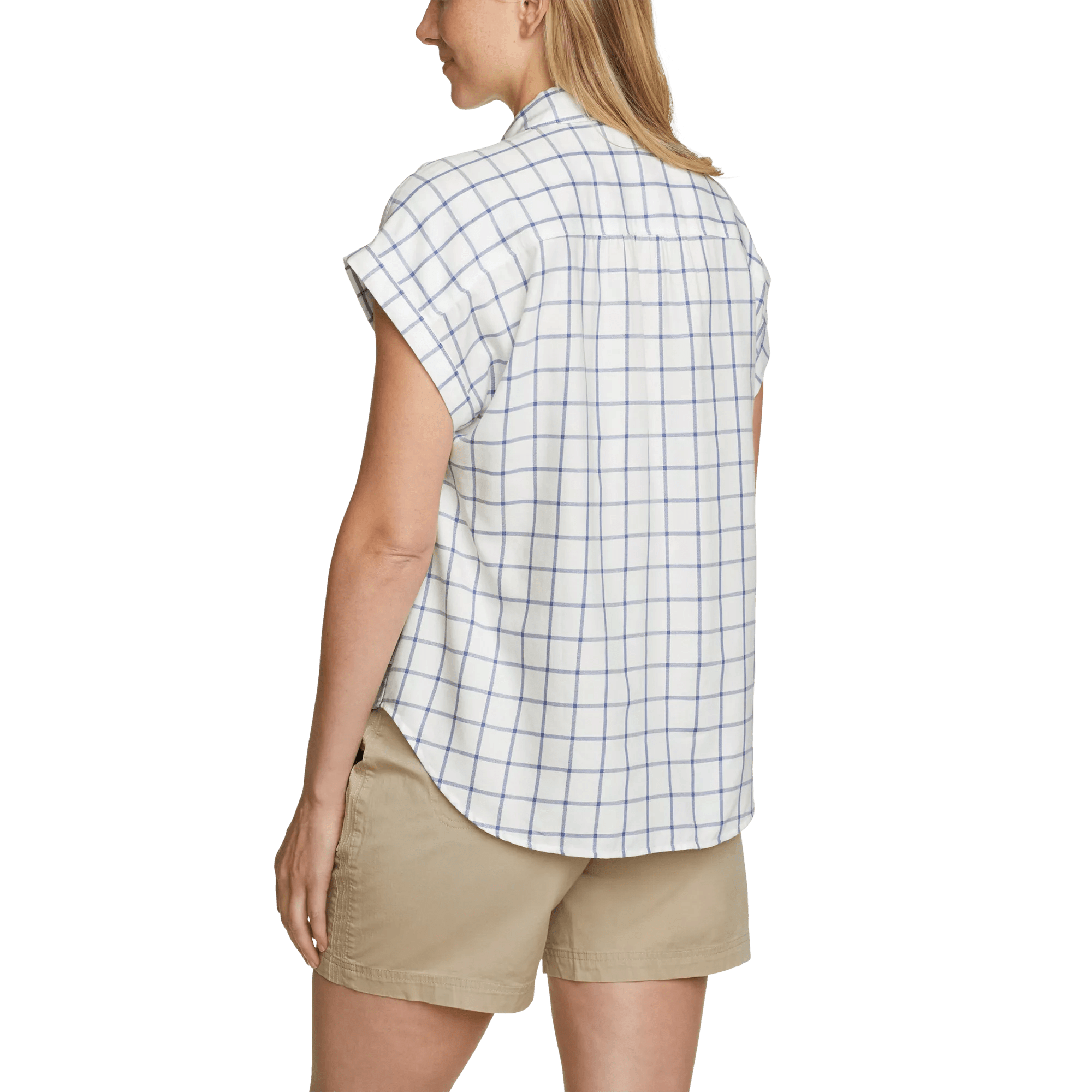 Halcyon Short-Sleeve Shirred Shirt