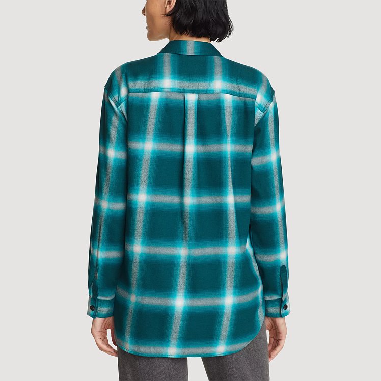 Women's Woodland Boyfriend Flannel