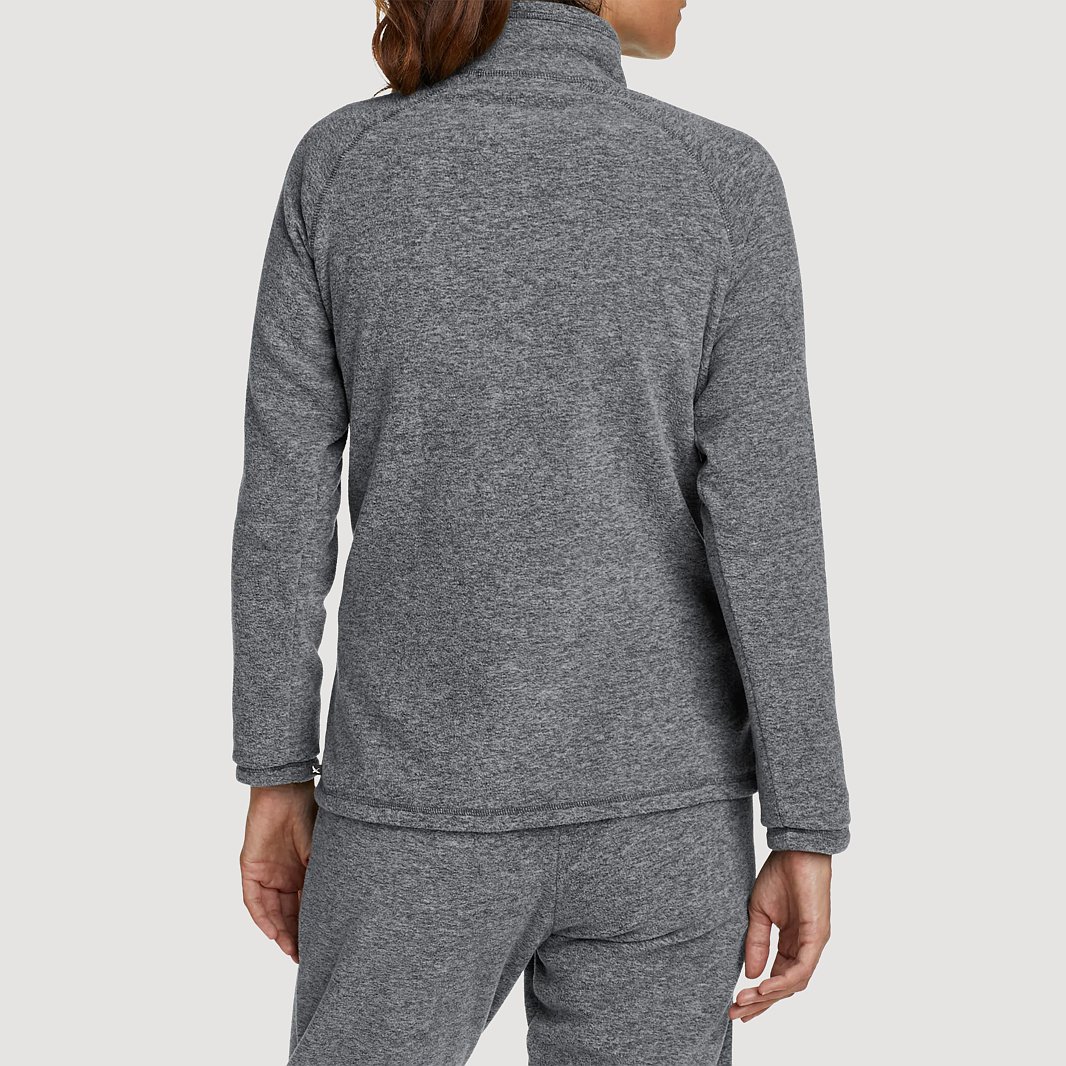 Women's Fast Fleece Raglan-Sleeve 1/4-Zip - Solid