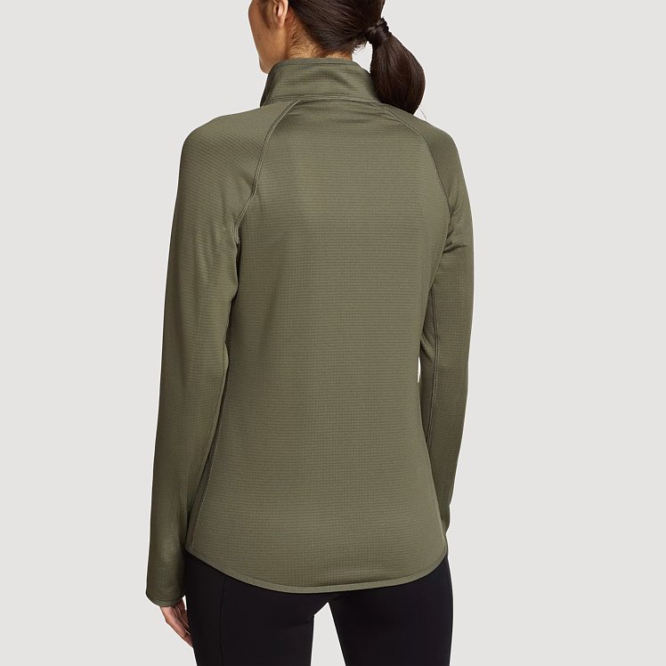 【新品未使用タグ付き】ELLIE ellie エリードライバーズニットネイビー Women's Activator Grid Fleece Half-zip | Eddie Bauer