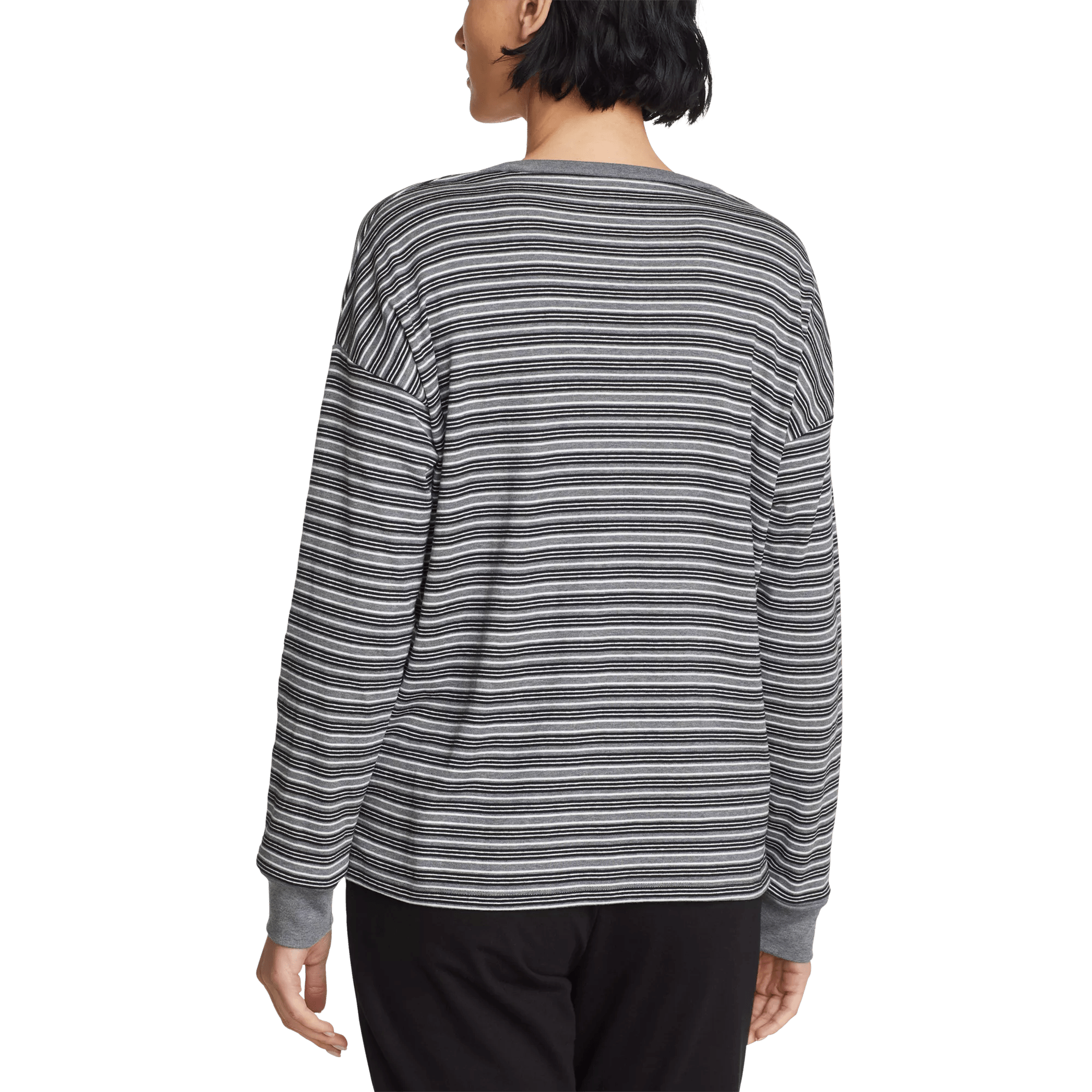 Long-Sleeve Crewneck Favorite T-Shirt - Stripe