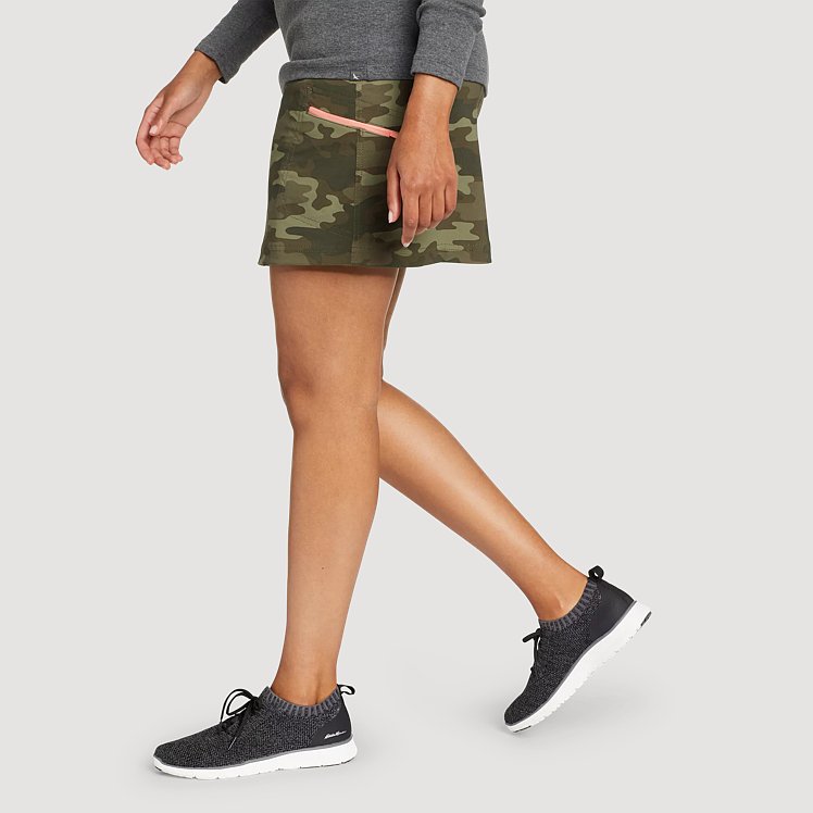 Women's Rainier Skort Camo Print Eddie Bauer