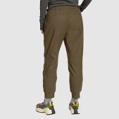 Eddie Bauer Pants Womens Micro Fleece Lined Ranier Pants, Pumice Tan, Sz  16, $80 