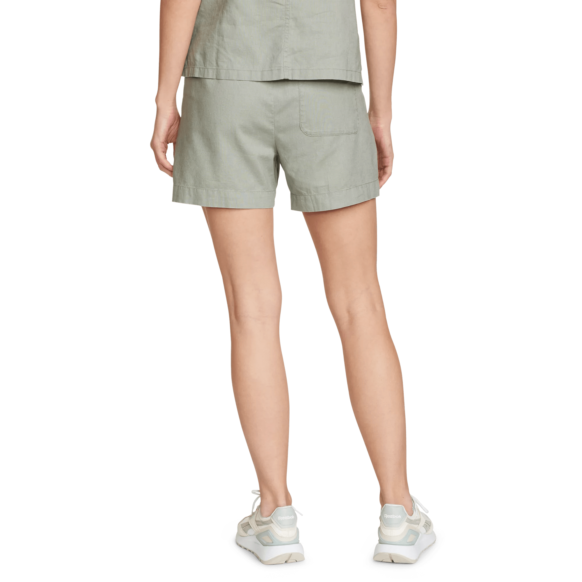 Wave Break Linen-Blend Shorts