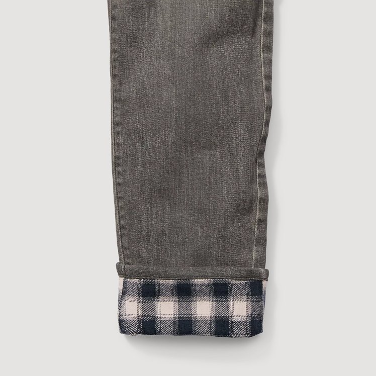Women's Flannel-lined Boyfriend Jeans Eddie Bauer