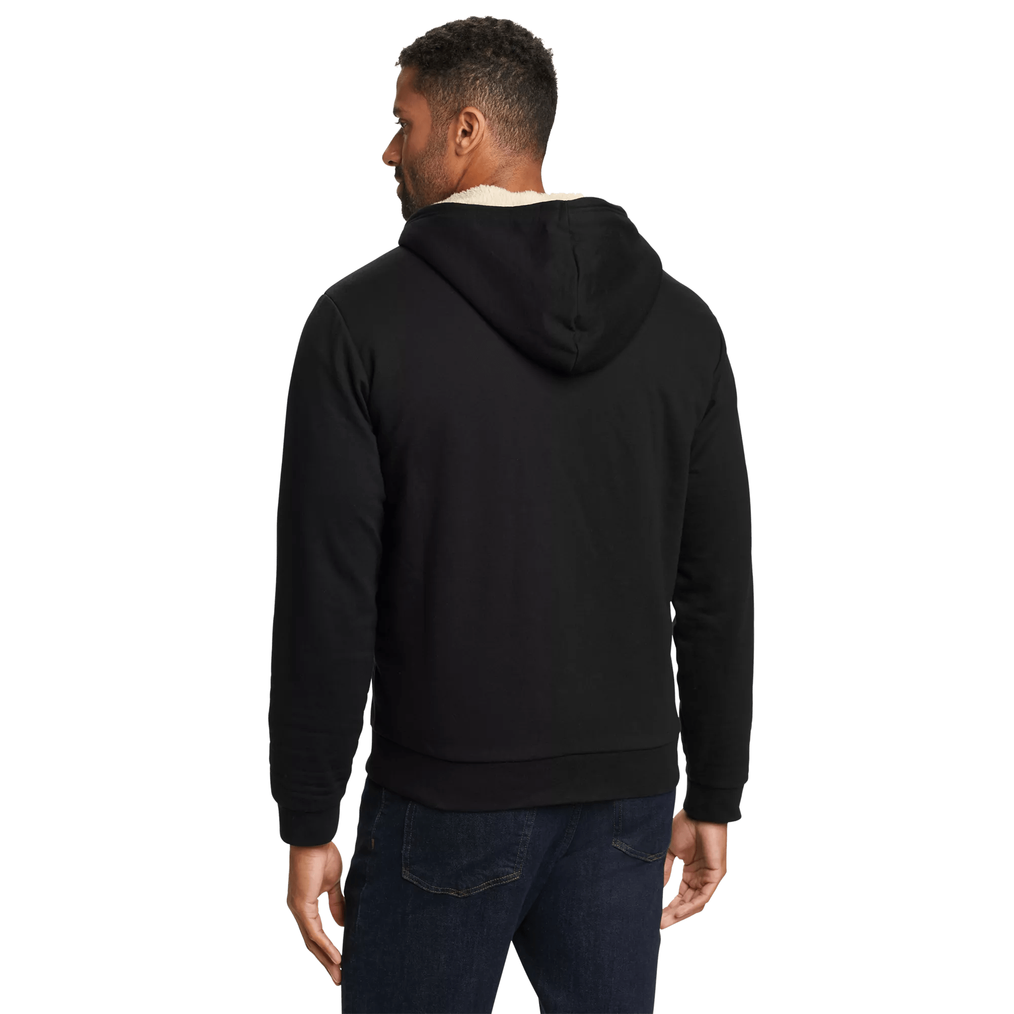 Everyday Fleece Full-Zip Faux Shearling-Lined Hoodie