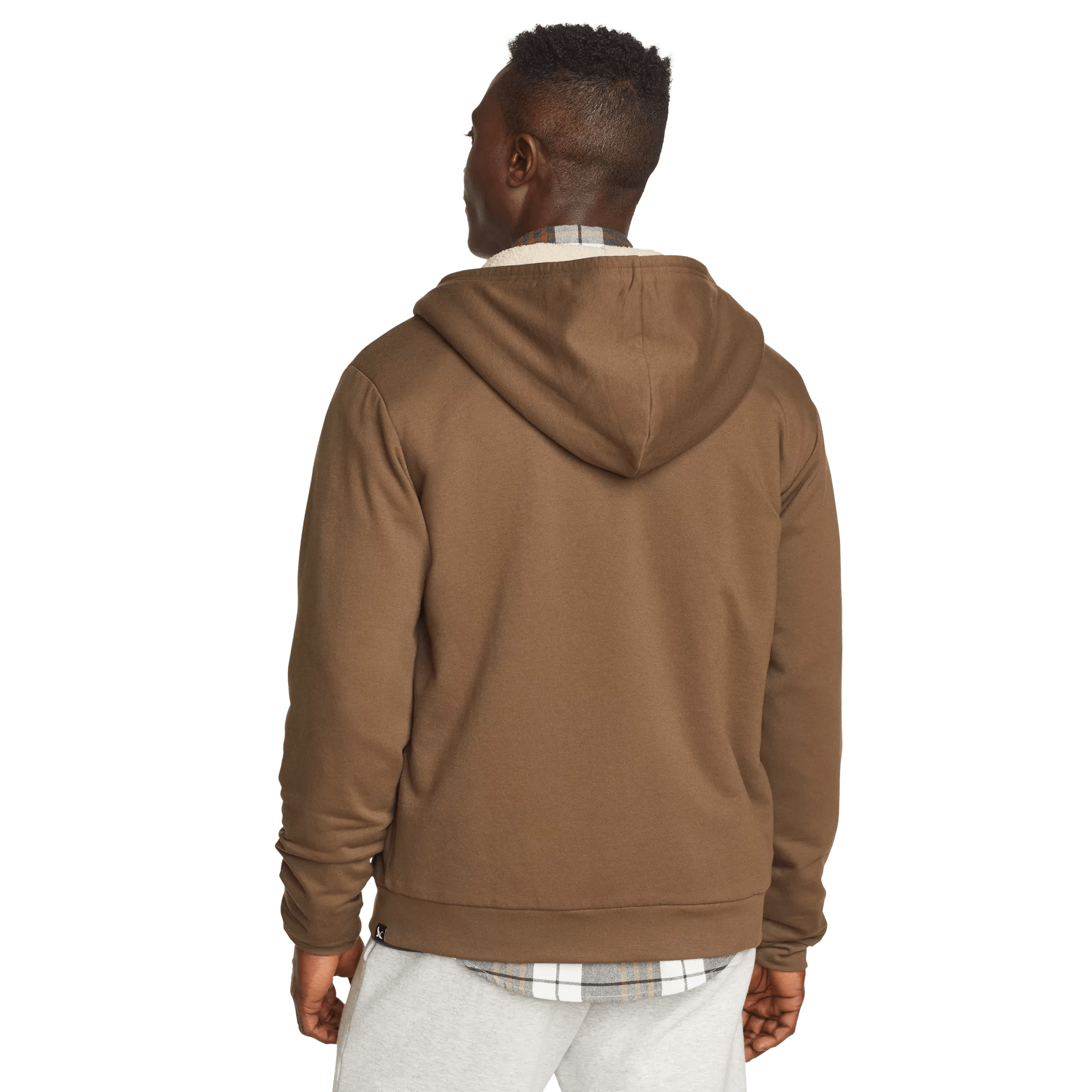 Everyday Fleece Full-Zip Faux Shearling-Lined Hoodie