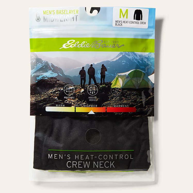 Men's Heat Control Baselayer Crew | Eddie Bauer