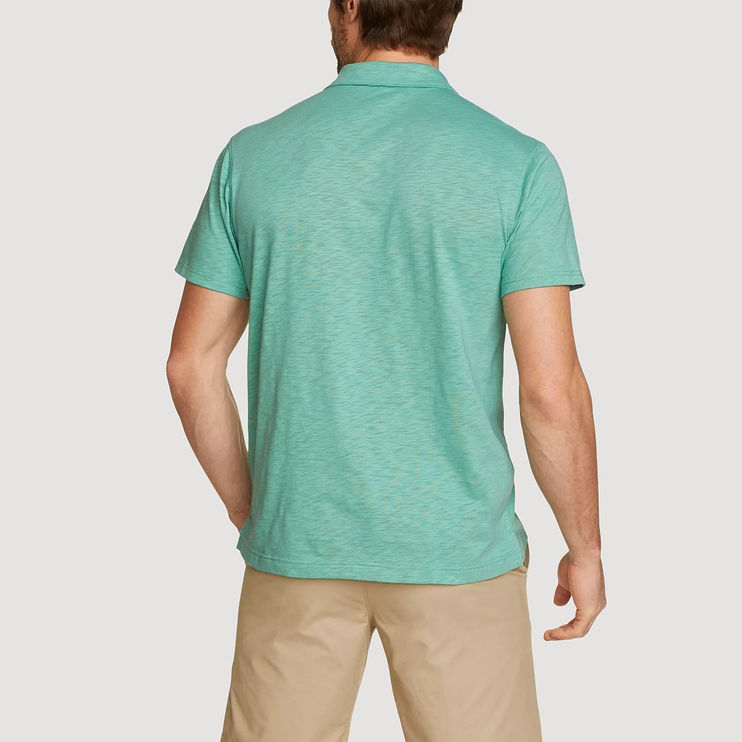 Men's Getaway Slub Button-Down Shirt